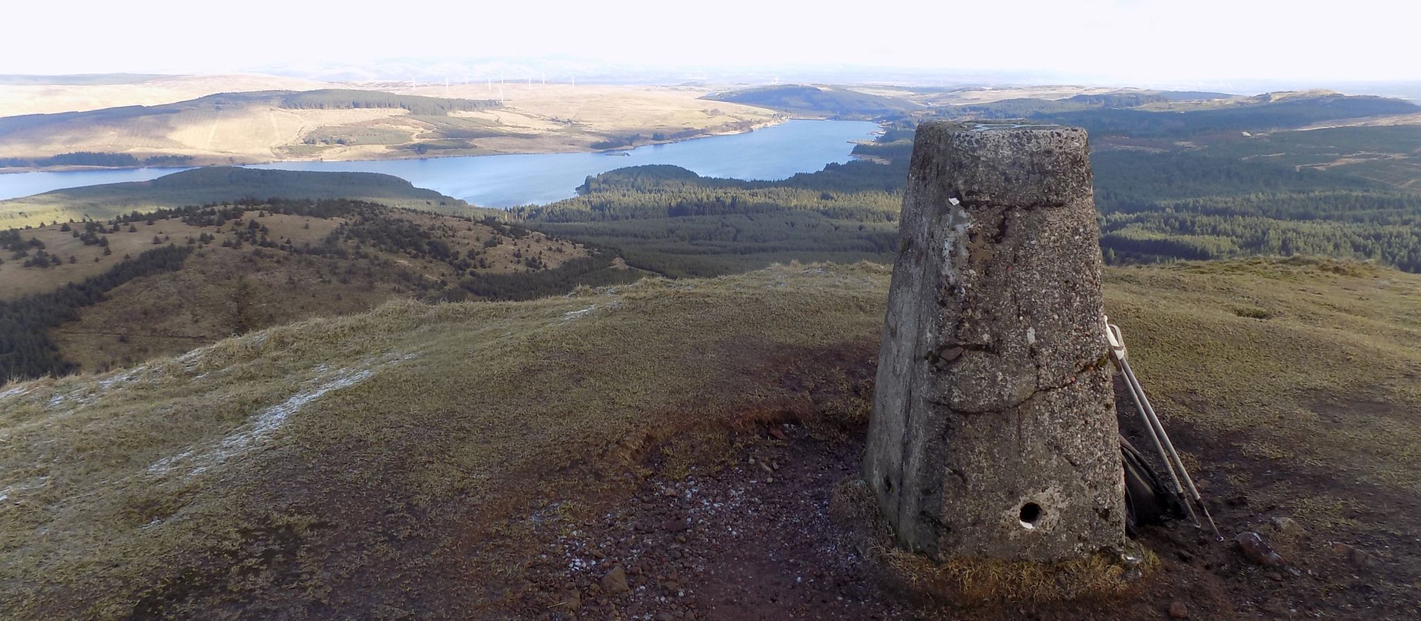 Carron Valley Reservoir from Meikle Bin