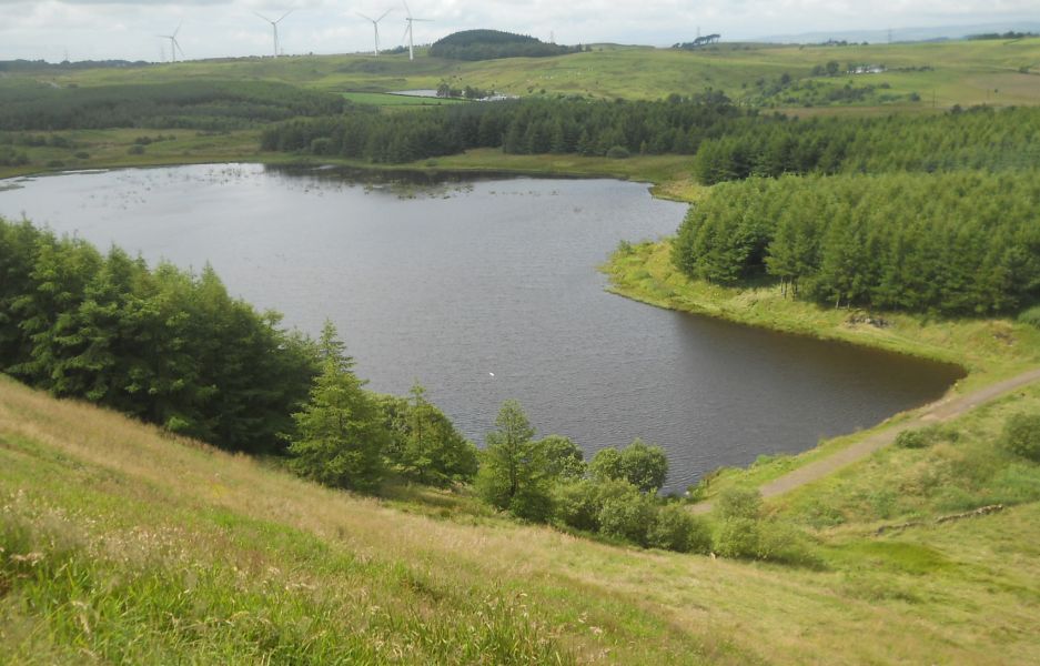 Craighall Reservoir from Neilston Pad