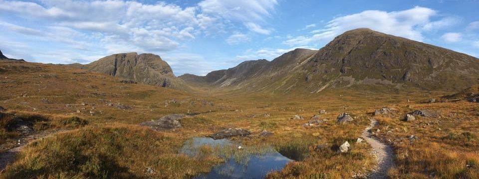 Approach to Beinn Liath Mhor from Sgorr Ruadh