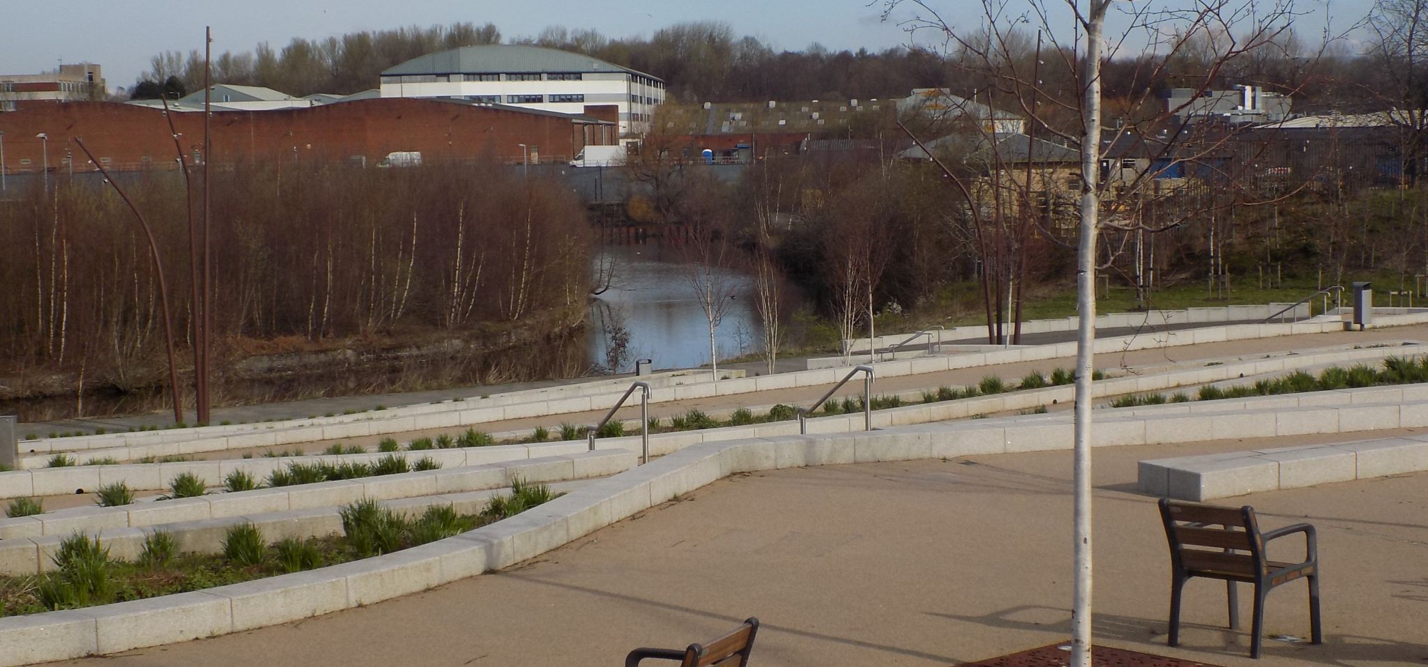 Port Dundas from below Sighthill Bridge