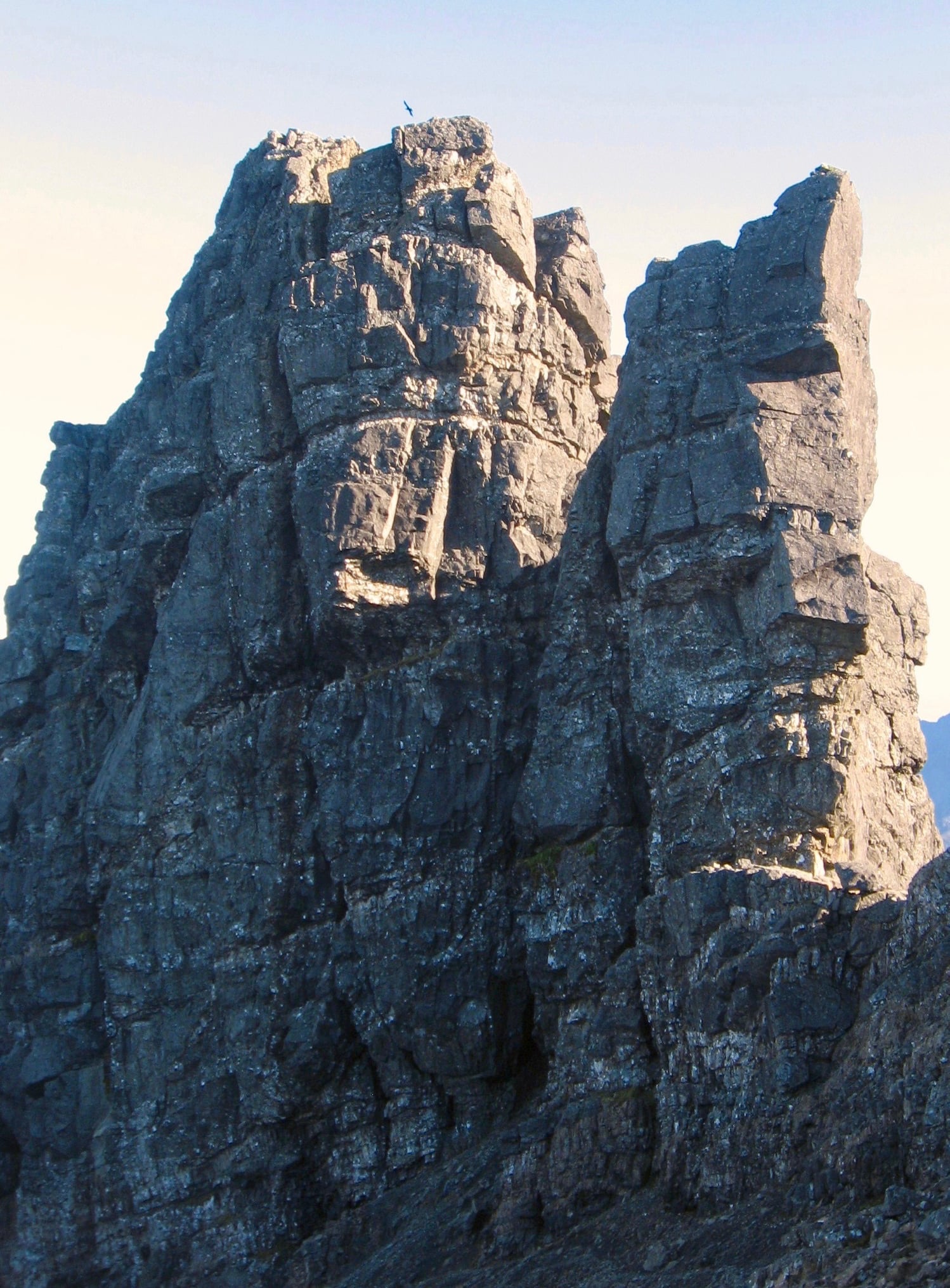 Am Bhasteir and the Bhasteir Tooth on the Island of Skye