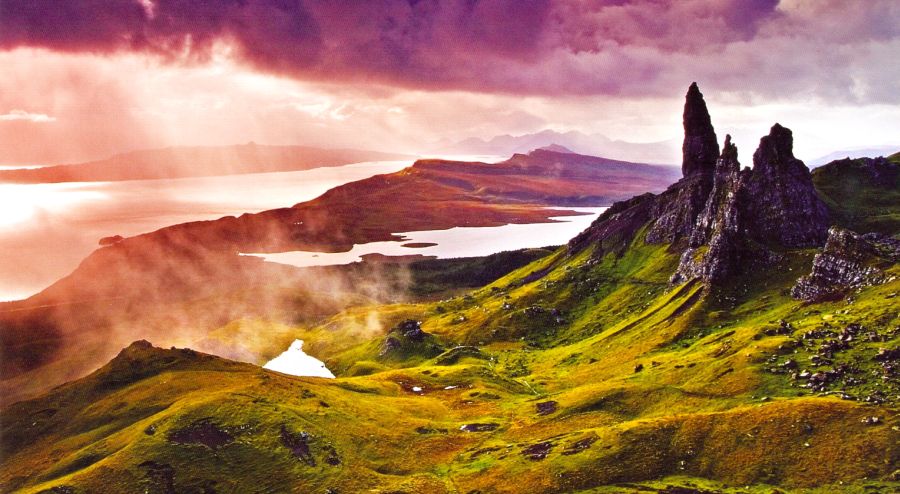 Old Man of Storr on Isle of Skye