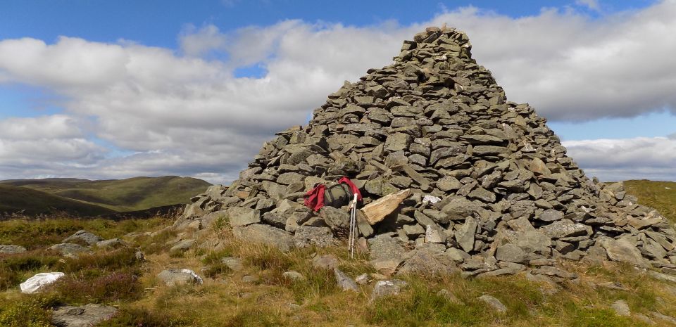 Cairn on Scurran Ridge