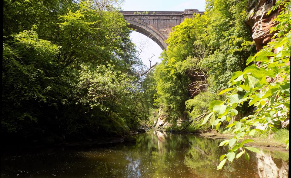 Ballochmyle Viaduct over River Ayr near Mauchline