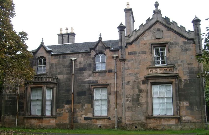 Mosesfield House in Springburn Park in the NE of Glasgow