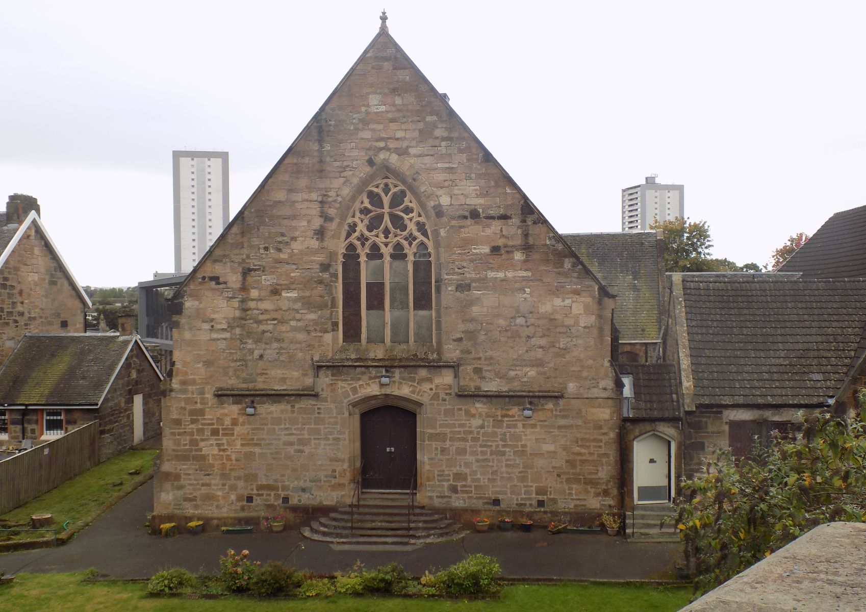 Gairbraid Church from Maryhill Aqueduct