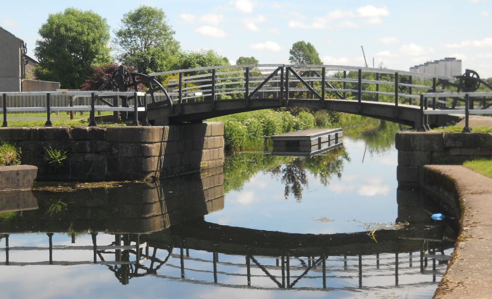 Footbridge over the Forth and Clyde Canal