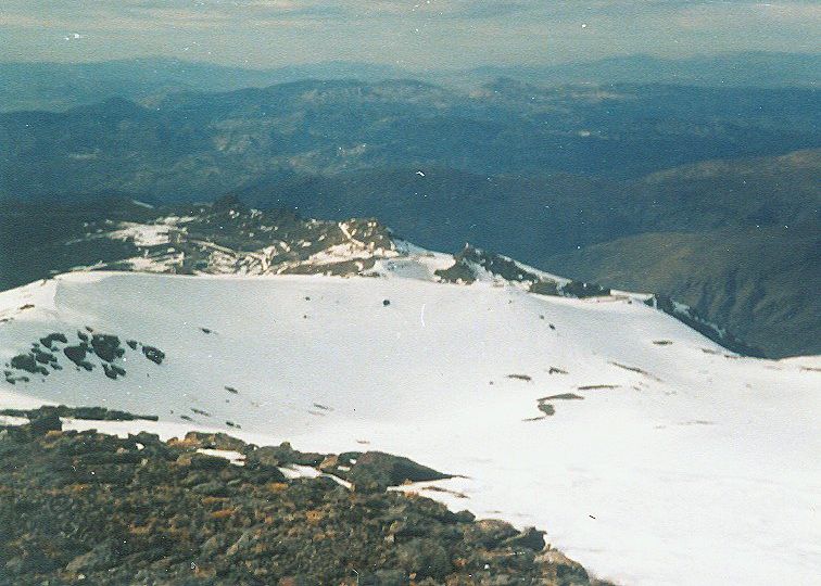 Ski Slopes at Solynieve in the Sierra Nevada in Southern Spain