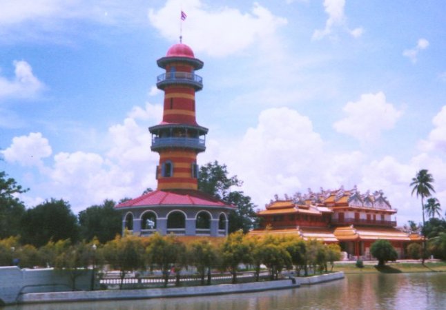 Ho ( Tower ) Withun Thasana ( The Sages Lookout ) at Bang Pa In near Ayutthaya