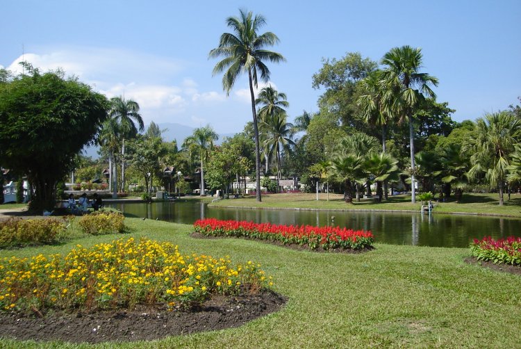 Buak Hat Park in Chiang Mai in northern Thailand