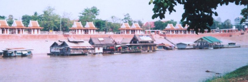 Nan River in Phitsanulok in Northern Thailand