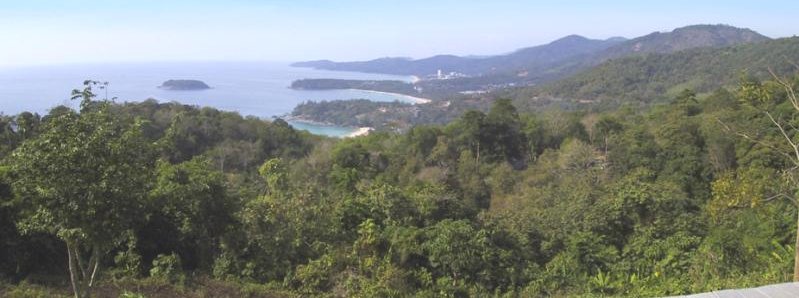 Beaches at Kata Noi and Kata Yai on Ko Phuket in Southern Thailand