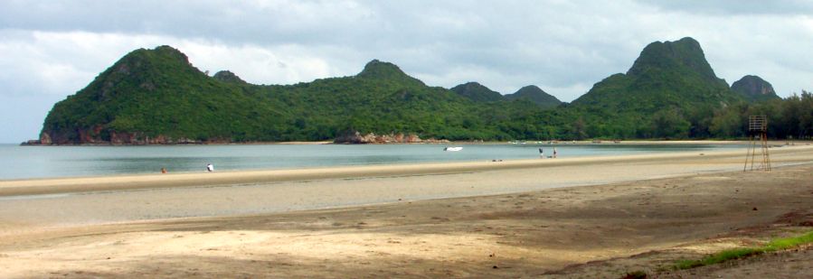 Beach at Ao Manao at Prachuap Kiri Khan