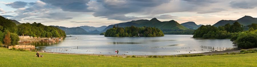 Derwent Water in the English Lake District