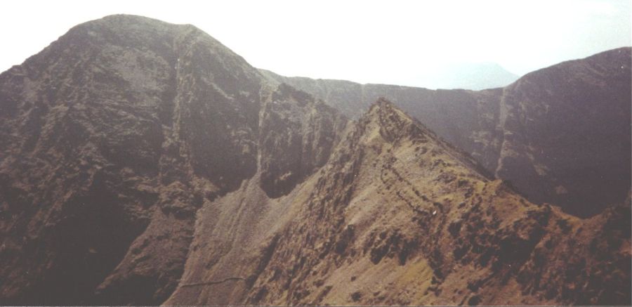 Eagle's Nest and Carrauntoohil on Macgillycuddy Reeks