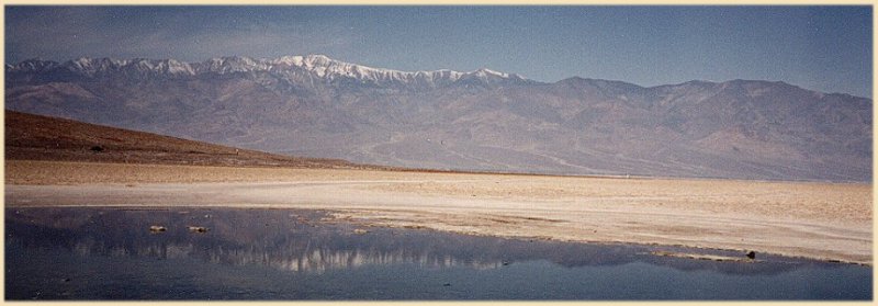 Telescope Peak from Badwater in Death Valley