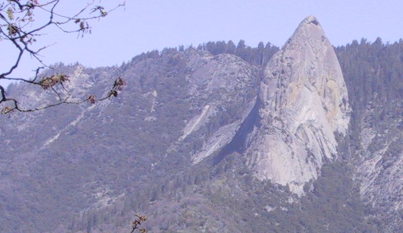 Moro Rock in Sequoia National Park