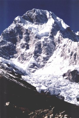 Himalchuli from the Chhuling Glacier