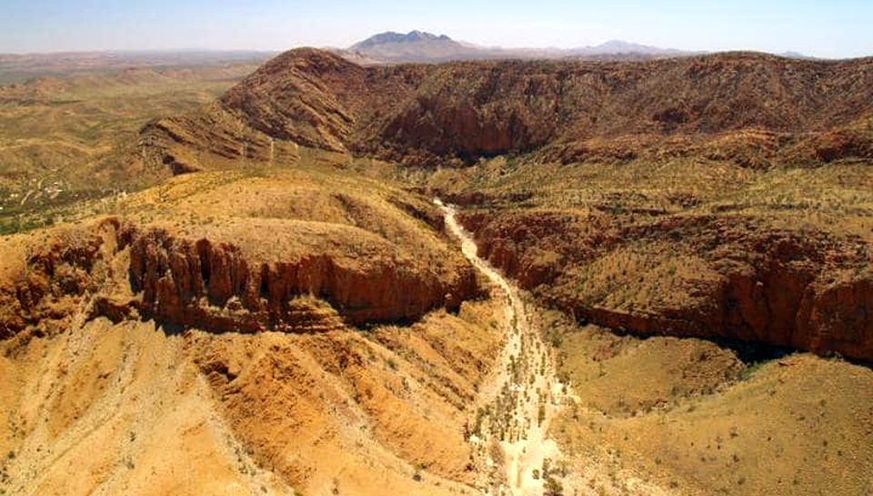 West MacDonnell Ranges in Australia